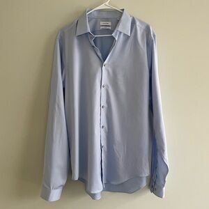 Light Blue Calvin Klein Men’s Button down Dress Shirt